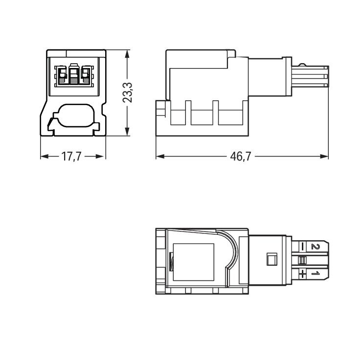 Abgriffmodul 893-122