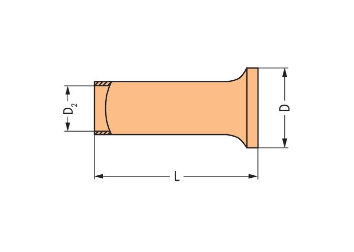 Aderendhülse 216-108 Aderendhülse 216-108