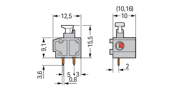 Anreihbare Leiterplattenk. 235-762/331-000