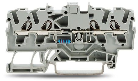 Bauelementklemme,4 Leiter 2002-1411/1000-865