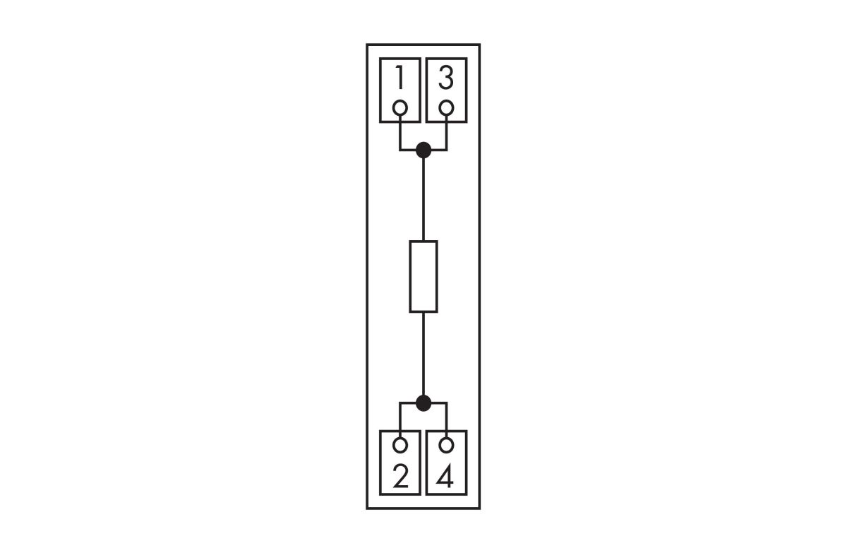 Bauteilmodul m. Widerstand 289-128/005-000 Bauteilmodul m. Widerstand 289-128/005-000