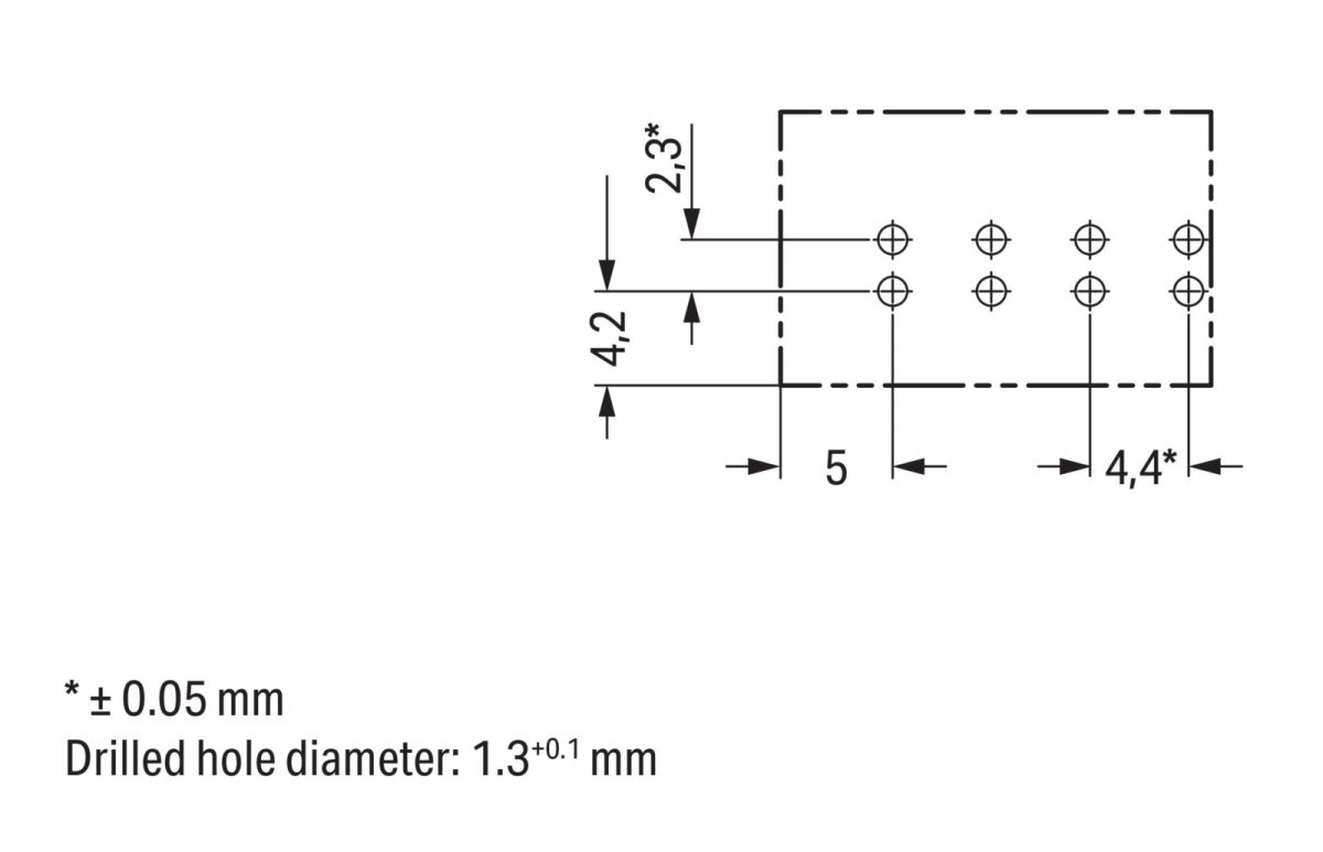 Buchse für Leiterplatten 890-824