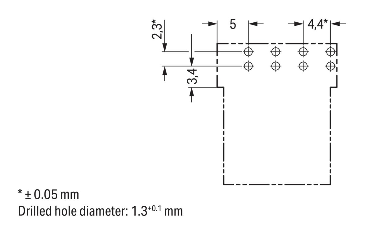 Buchse für Leiterplatten 890-884/011-000