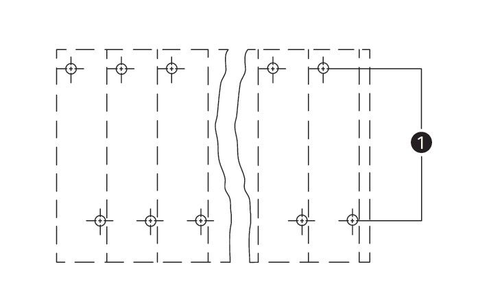 DoppelstockLeiterplattenk. 736-206