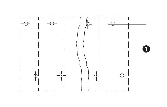 DoppelstockLeiterplattenk. 736-654