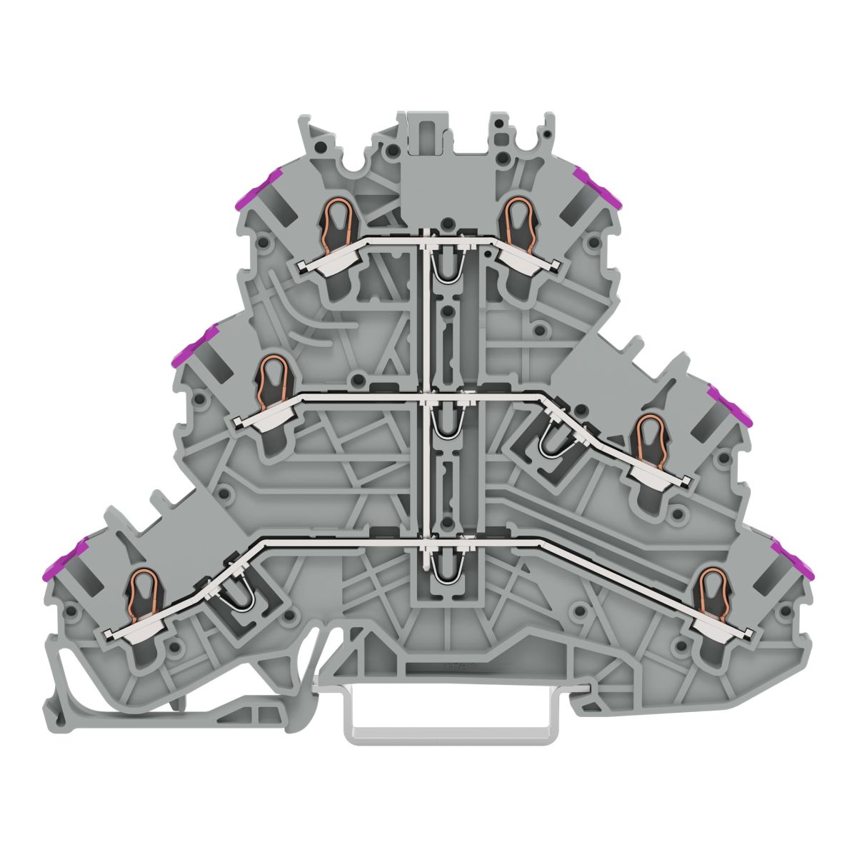 Dreistockklemme 2000-3208