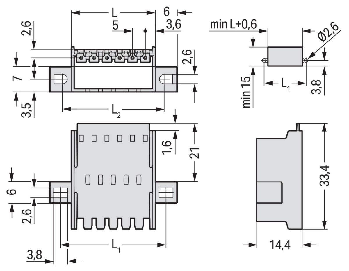 Durchführungsstiftleiste 2092-1634/024-000