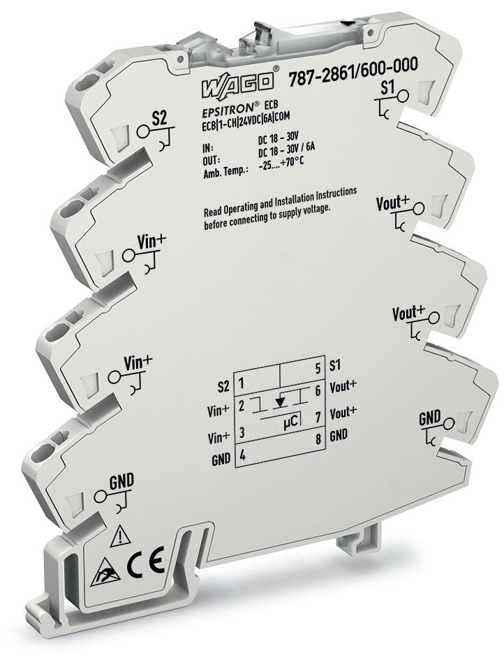 Elektron. Schutzschalter 787-2861/600-000