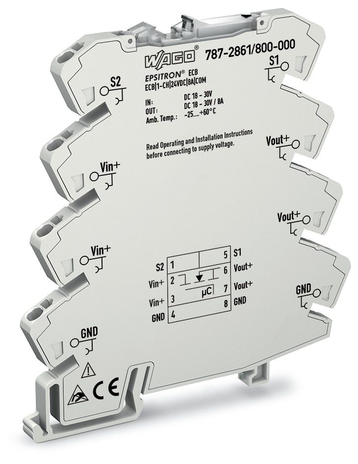 Elektron. Schutzschalter 787-2861/800-000