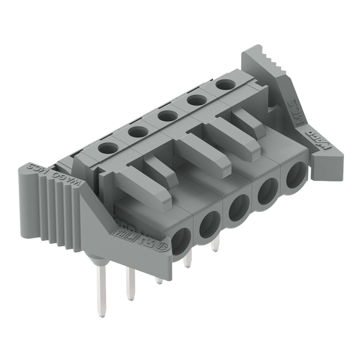 Federleiste f. Reihenklem. 232-235/005-000/039-