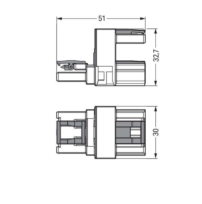 h-Verteiler 3-polig 770-685