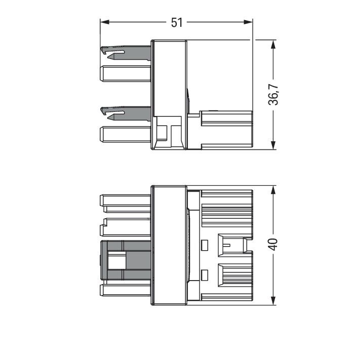 h-Verteiler 4-polig 770-944