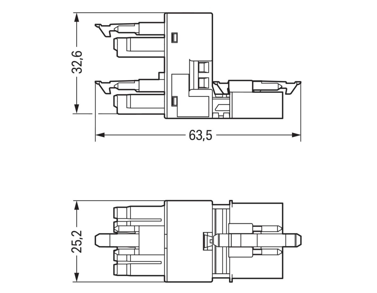 h-Verteiler 5-polig 890-980