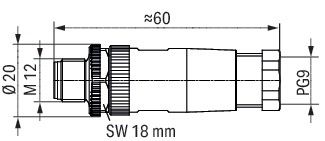 Konfekt. Steckverbinder 5p 756-9203/050-000