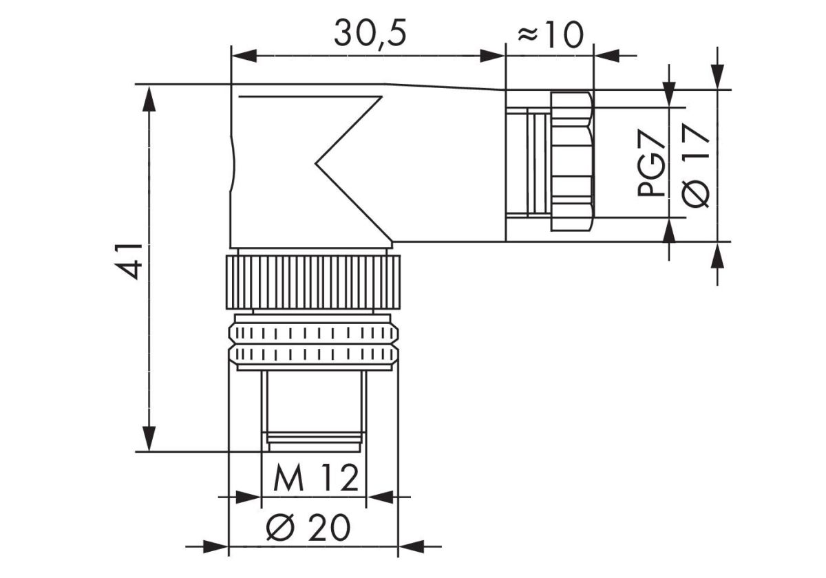 Konfekt. Steckverbinder 5p 756-9204/050-000
