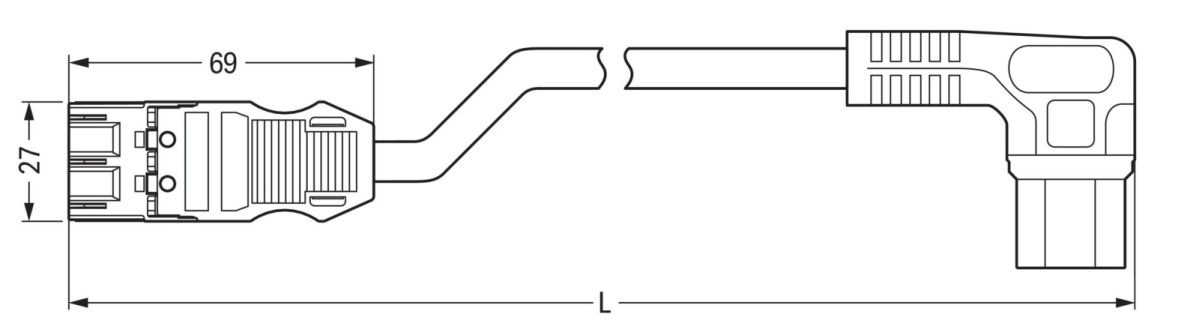 konfekt. Übergangsleitung 771-9993/805-101 konfekt. Übergangsleitung 771-9993/805-101