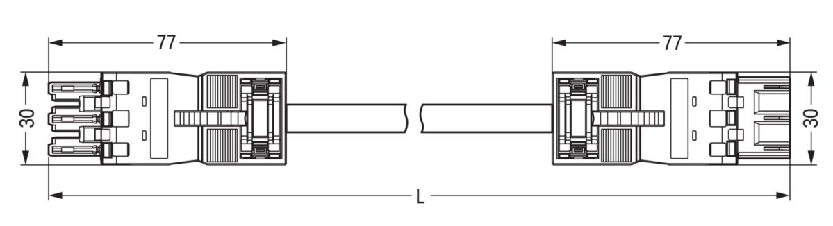 konfekt.Verbindungsleitung 771-6993/006-201