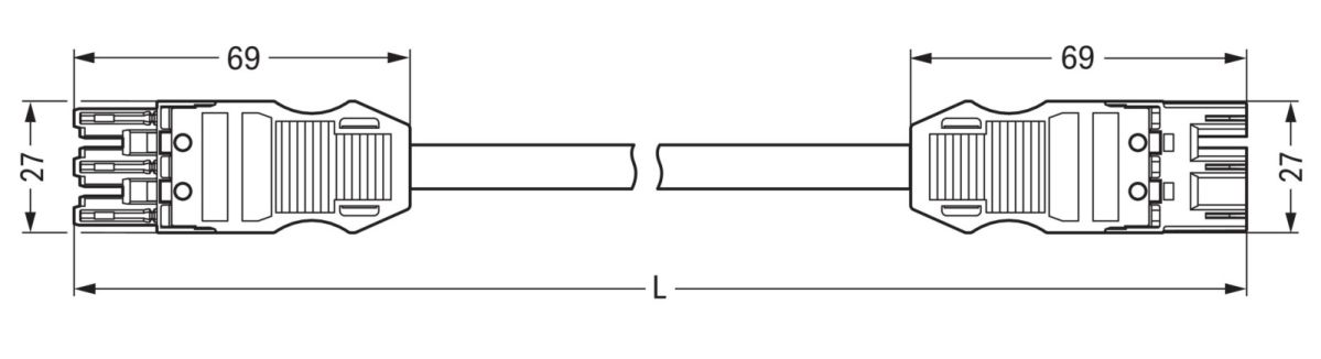 konfekt.Verbindungsleitung 771-9373/066-405