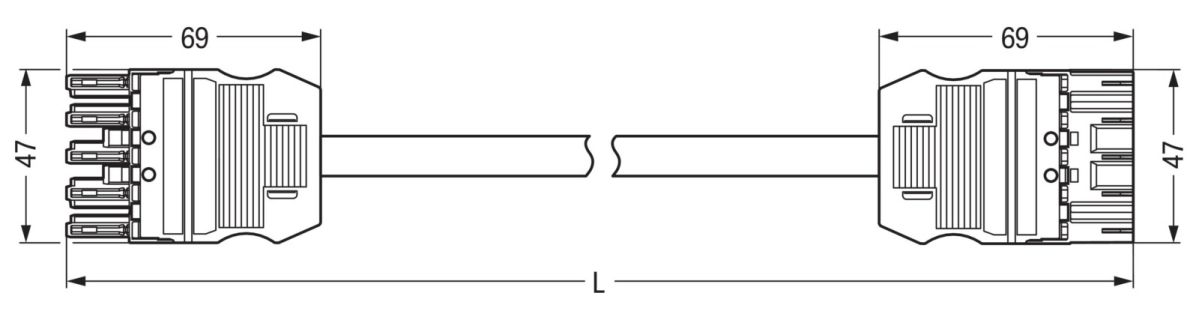 konfekt.Verbindungsleitung 771-9995/005-803