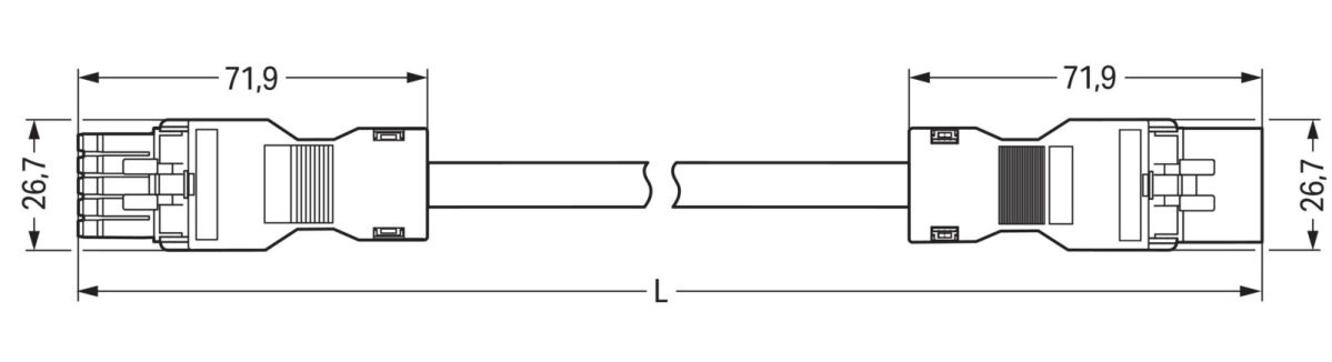 konfekt.Verbindungsleitung 891-8995/006-501