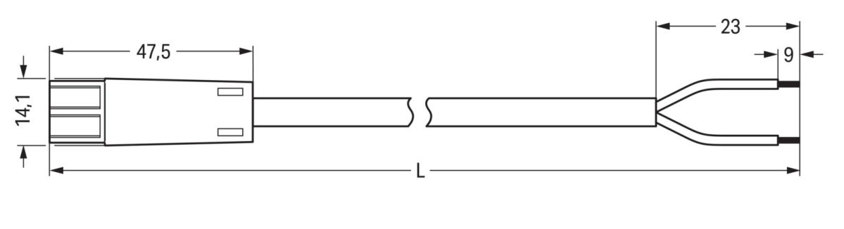 konfektion. Anschlussltg. 894-8392/273-406