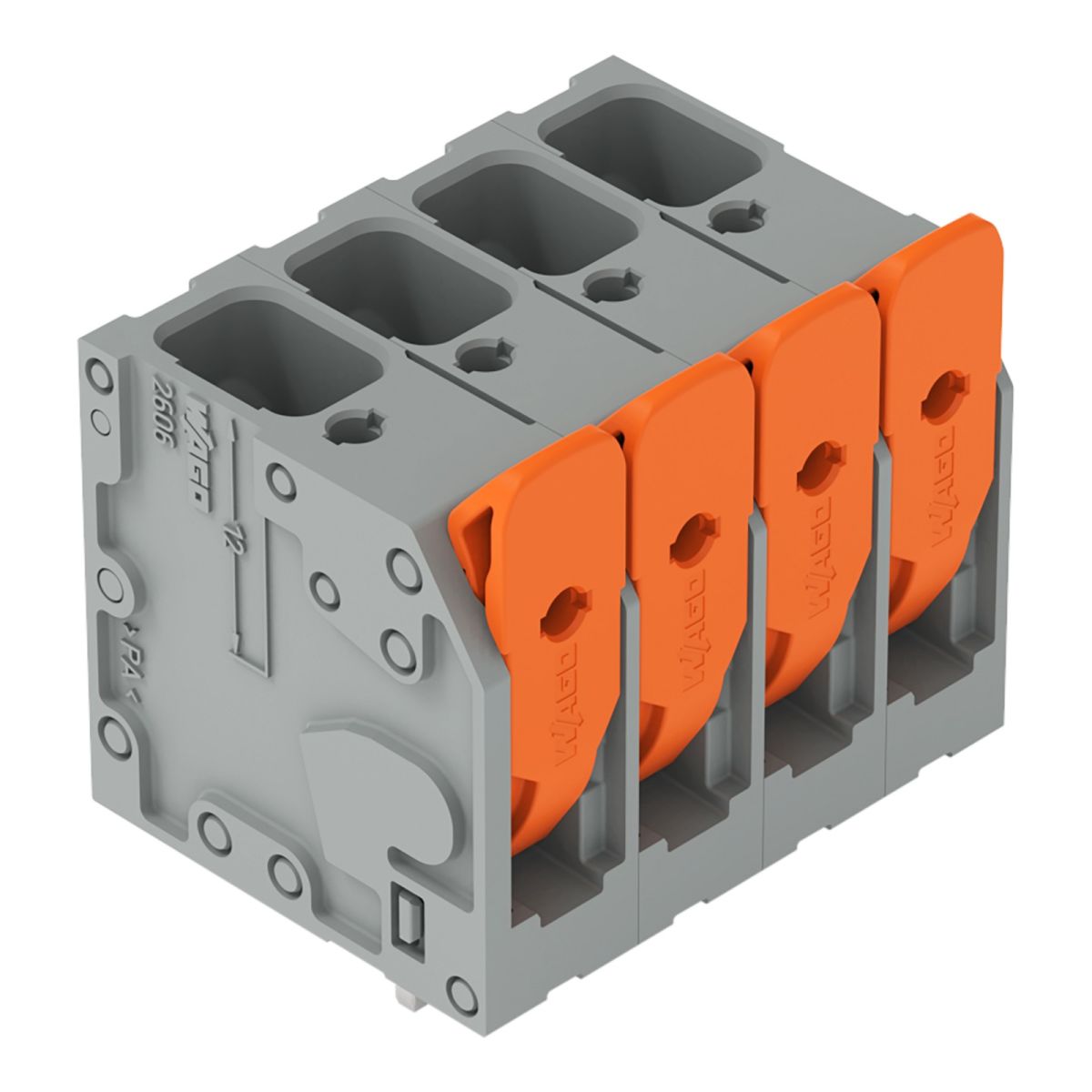 Leiterplattenklemme Hebel 2606-3104/010-000