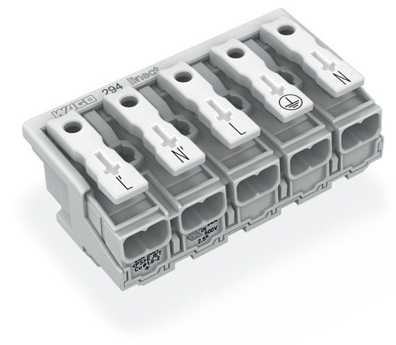 Leuchtenanschlussklemme 294-8025