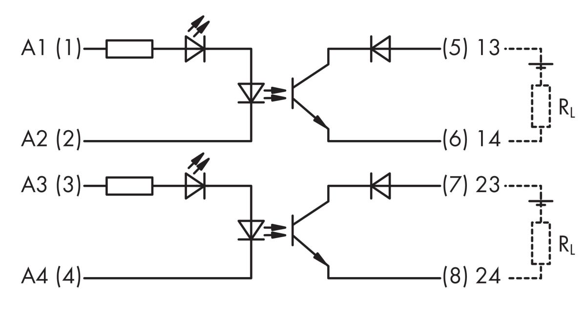 Optokopplermodul 857-1494 Optokopplermodul 857-1494