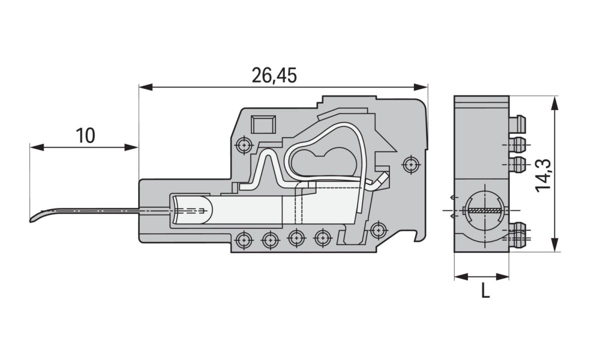Prüfsteckermodul 231-128
