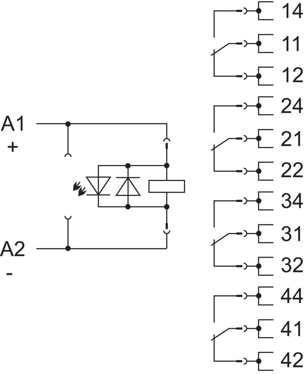 Relaismodul 858-307