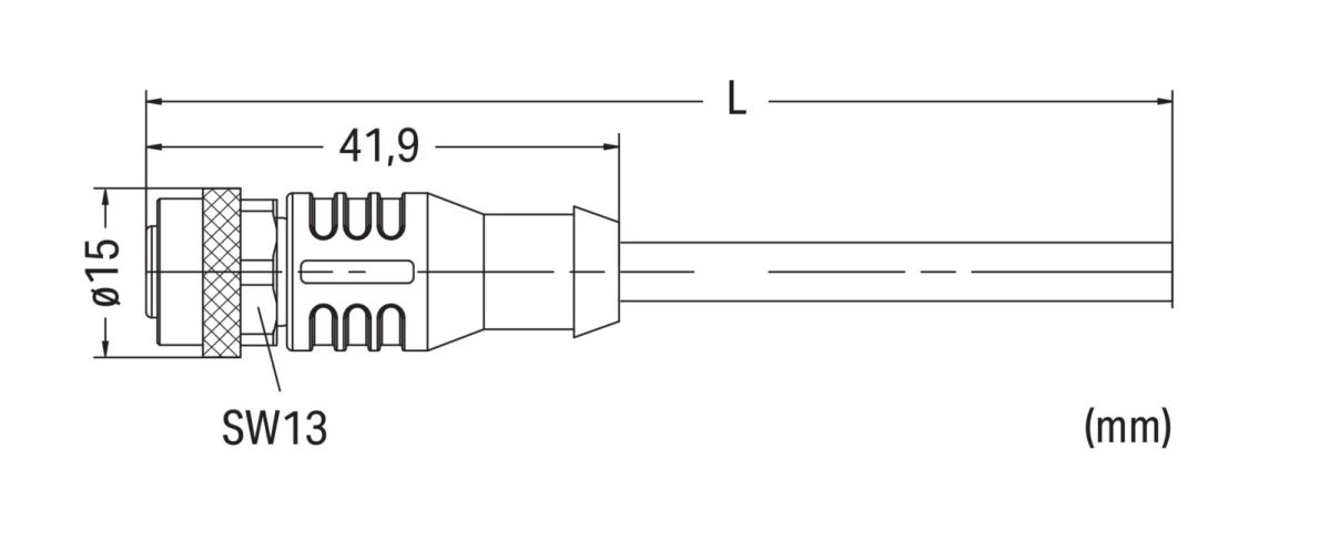 Sensor-/Aktorleitung M12A 756-5301/060-015