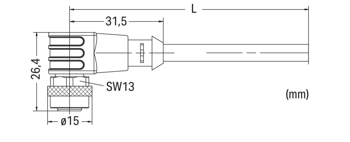 Sensor-/Aktorleitung M12A 756-5302/060-100