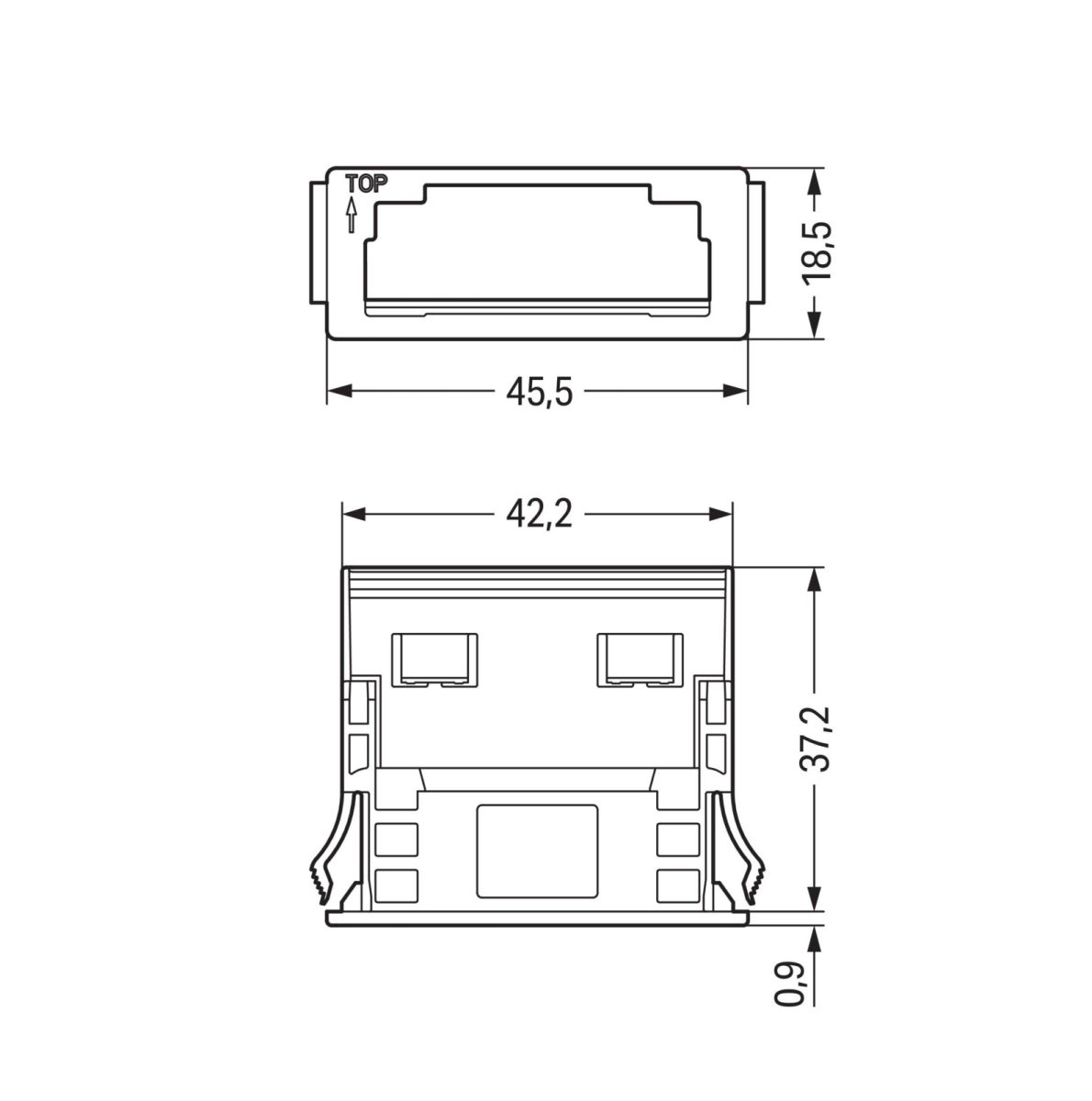 Snap-In-Rahmen 770-339