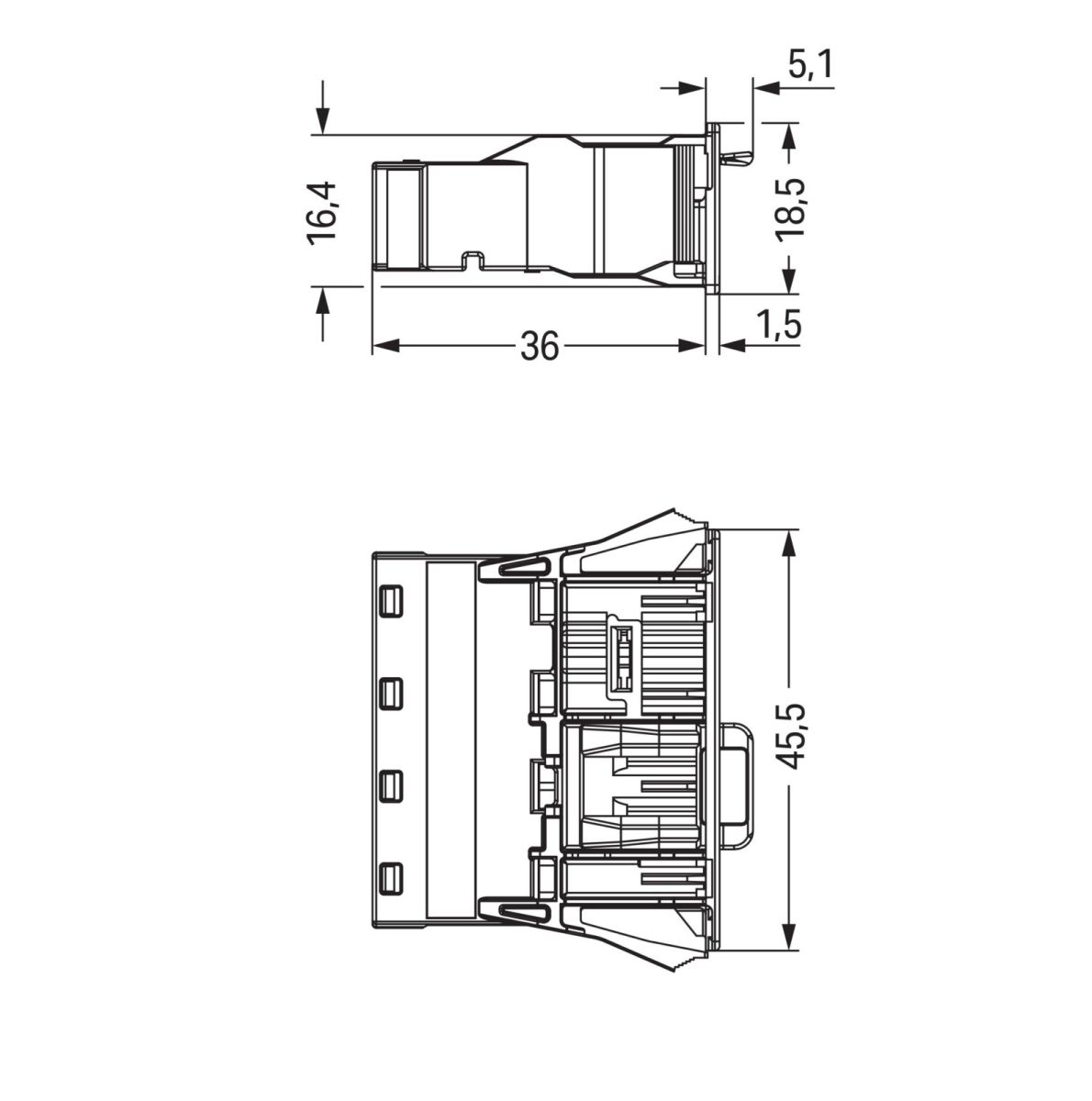 Snap-In-Stecker 770-794/081-000