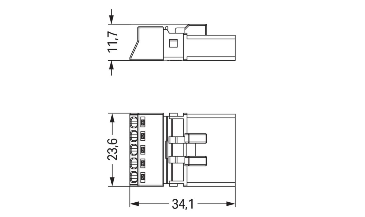 Stecker 5-polig 890-235