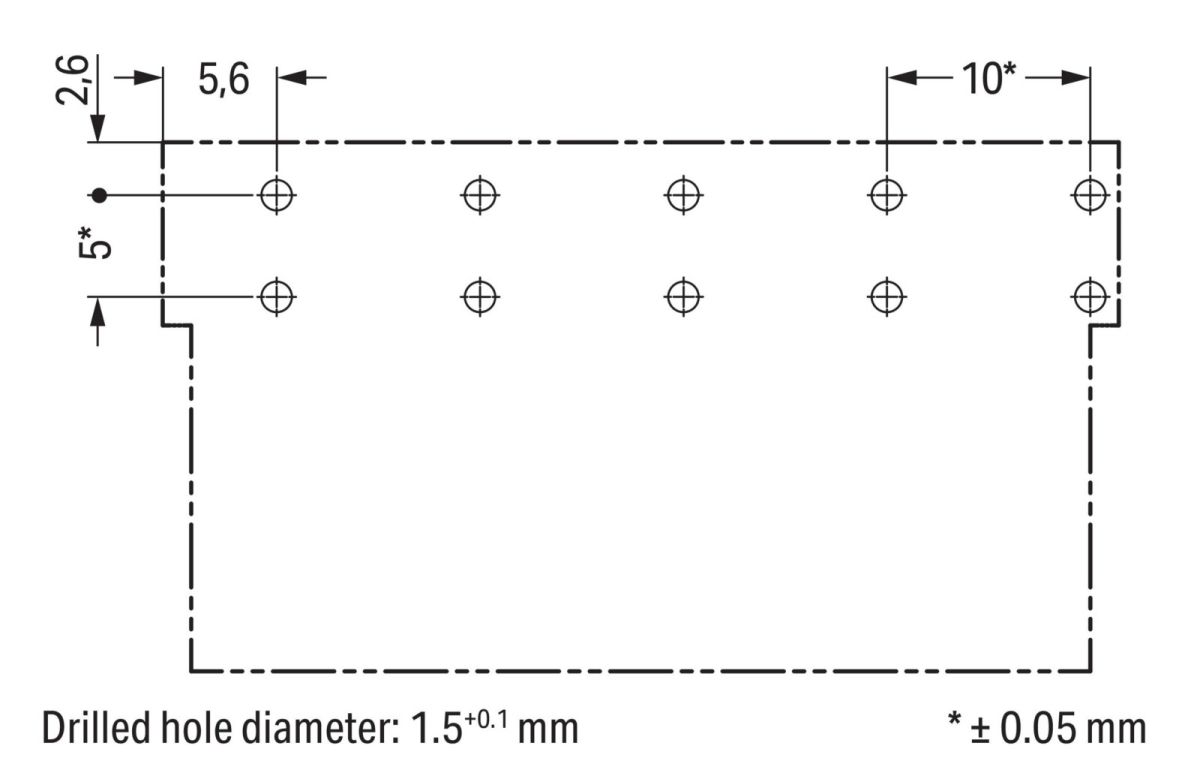 Stecker für Leiterplatten 770-875/011-000/073-