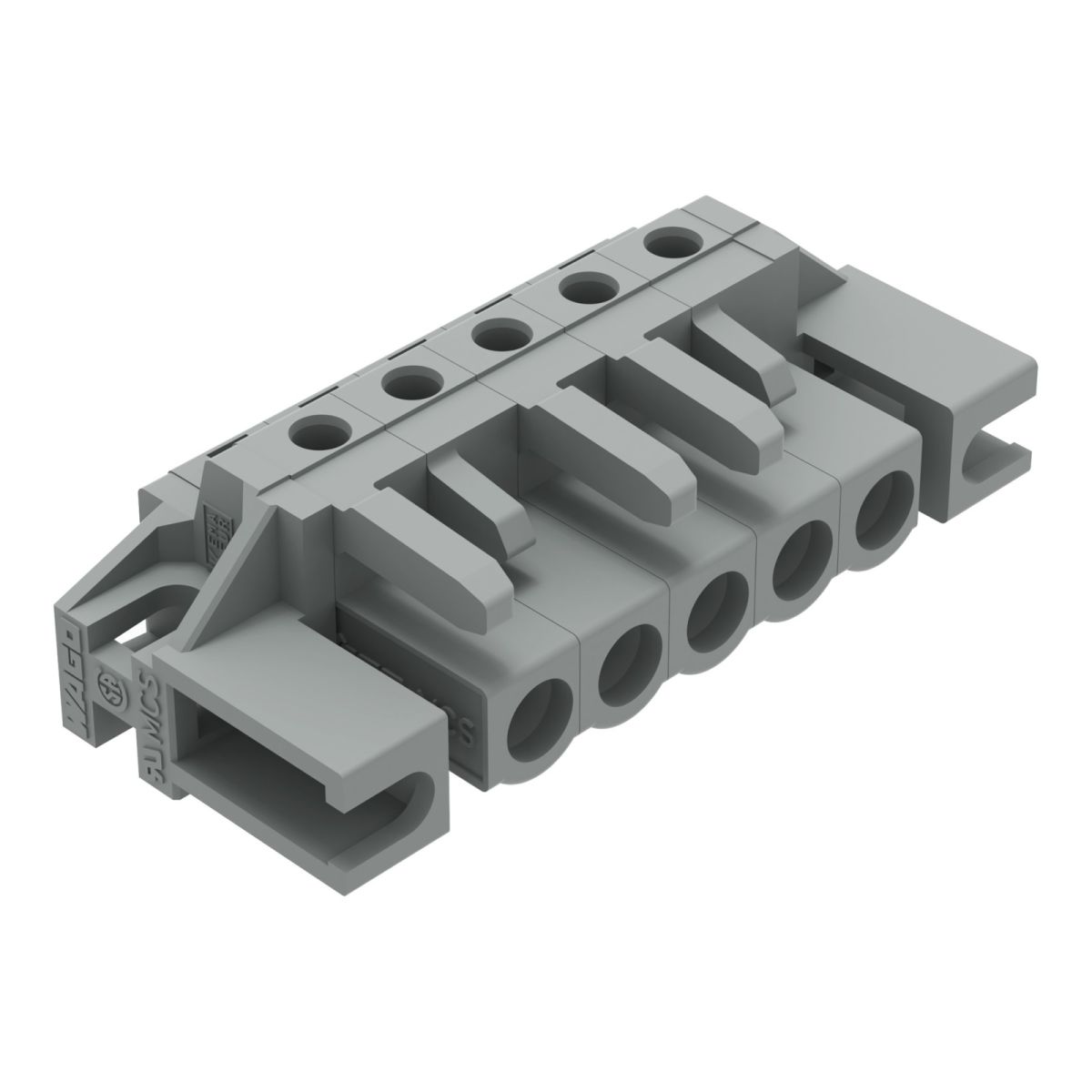 THT-Federleiste abgewink. 232-235/047-000