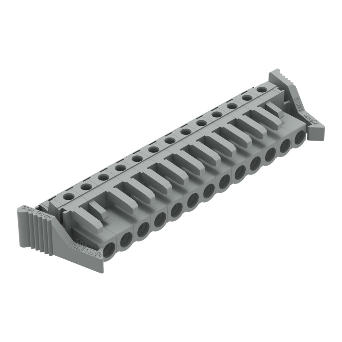 THT-Federleiste abgewink. 232-243/039-000