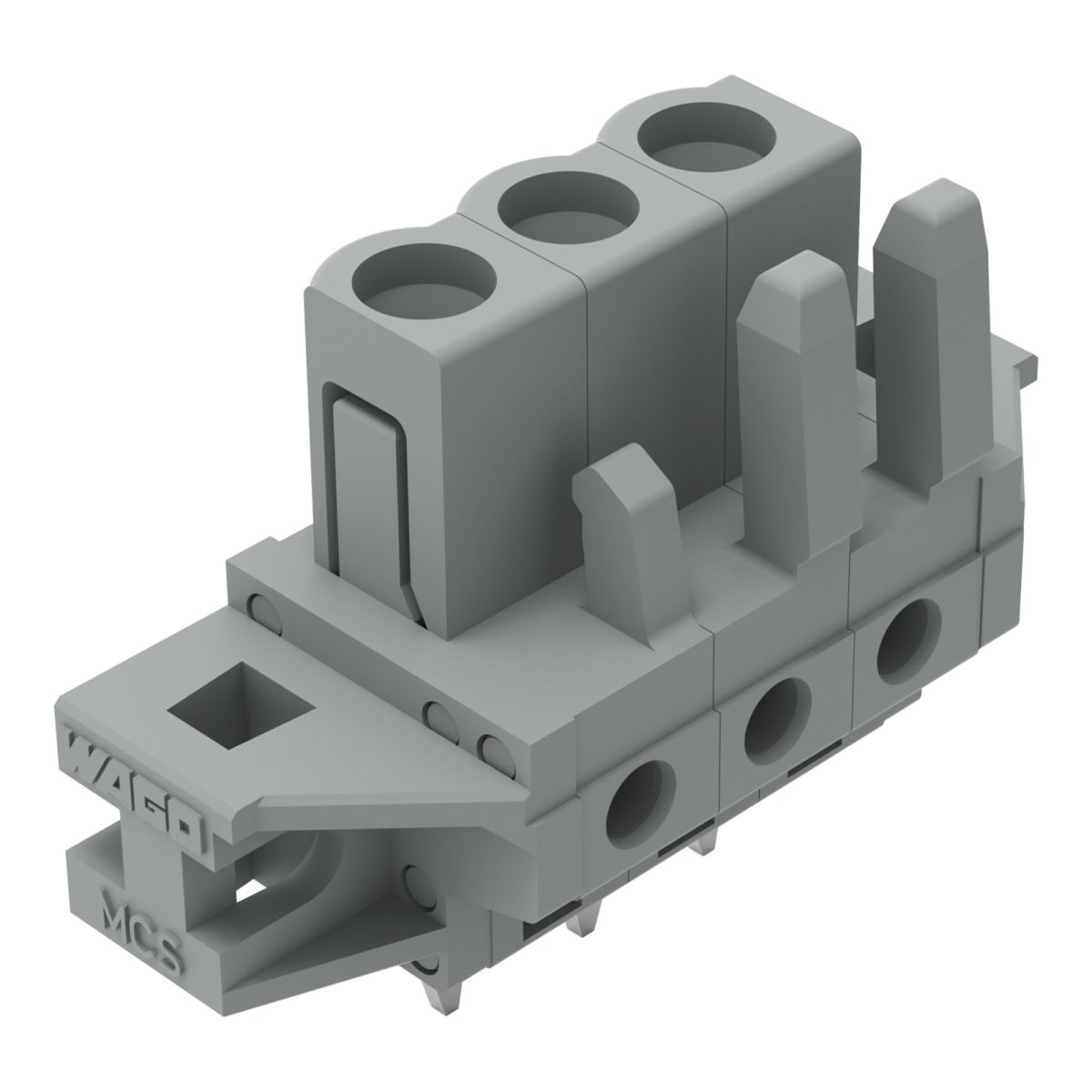 THT-Federleiste gerade 232-133/031-000