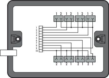 Verteilerbox 899-631/454-000