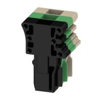 Stecker ZPC 2.5 SW/GN/DB