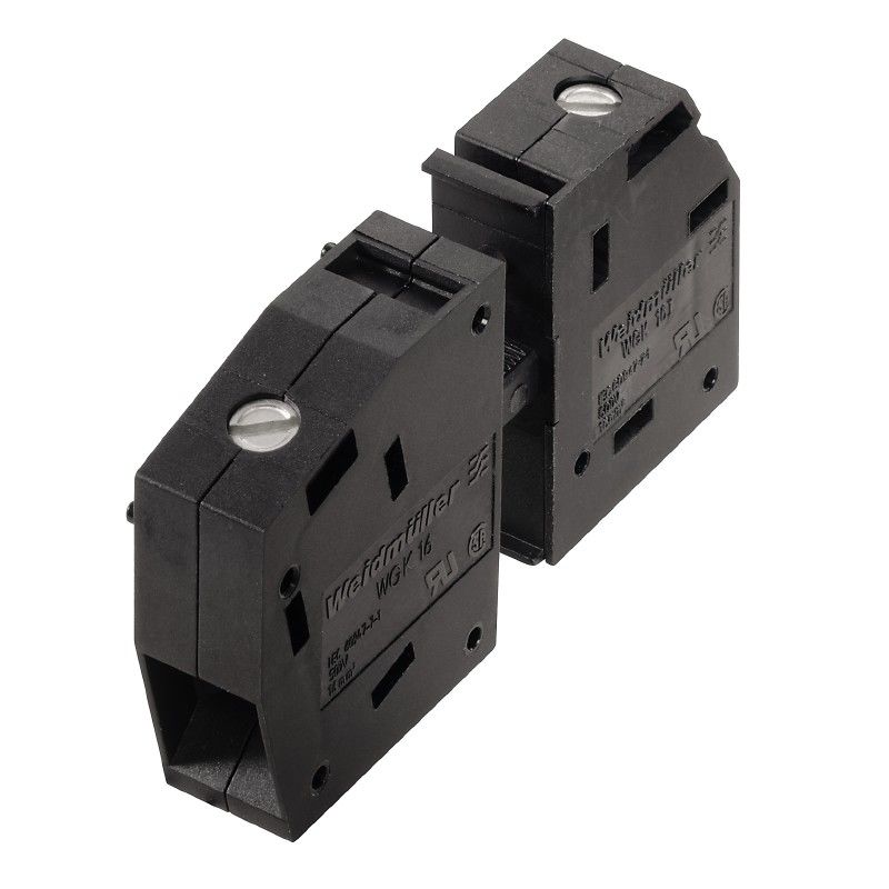 Durchführungsklemme WGK 16/Z BK BX