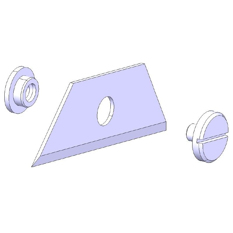 Ersatzschneidmesser ERSATZMES#9050340000 Ersatzschneidmesser ERSATZMES#9050340000