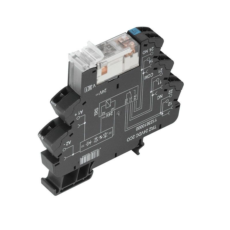 Koppelrelais TRZ 12VDC 2CO AU Koppelrelais TRZ 12VDC 2CO AU