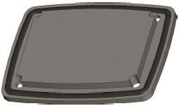 Endkappe CS-3000N RAL9006 Endkappe CS-3000N RAL9006