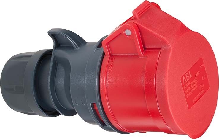 K52S30 Kupplung 5P/32A 400V/IP44/6h/rot