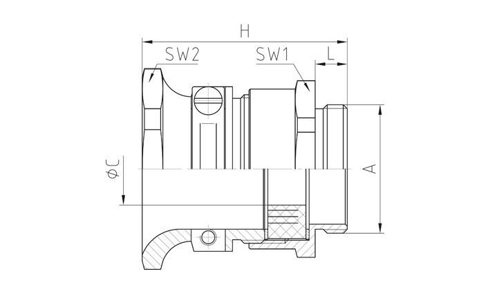 Kabelverschraubung 23.629M40