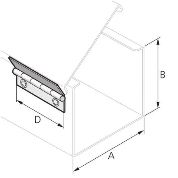 Deckelscharnier DS 40 S