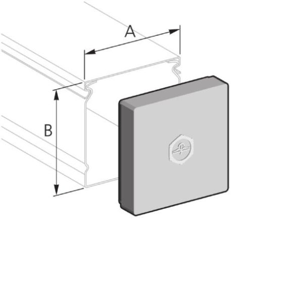 Endkappe PIK EK 100/ 60 TPE