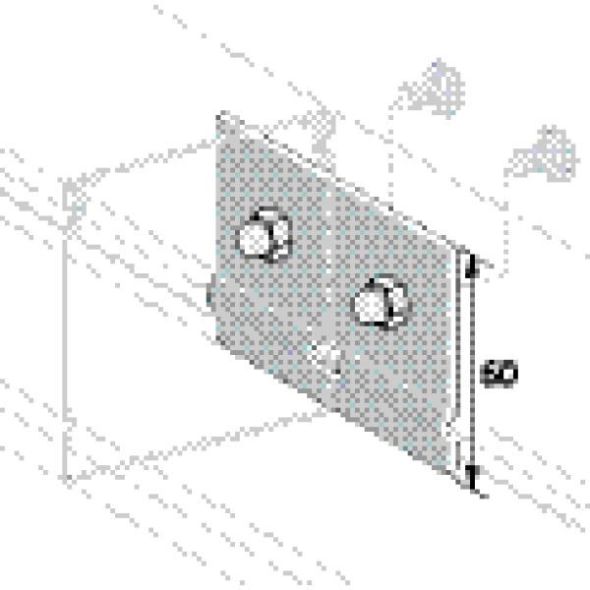 Verbindungslasche 180° PIK VL 180 S